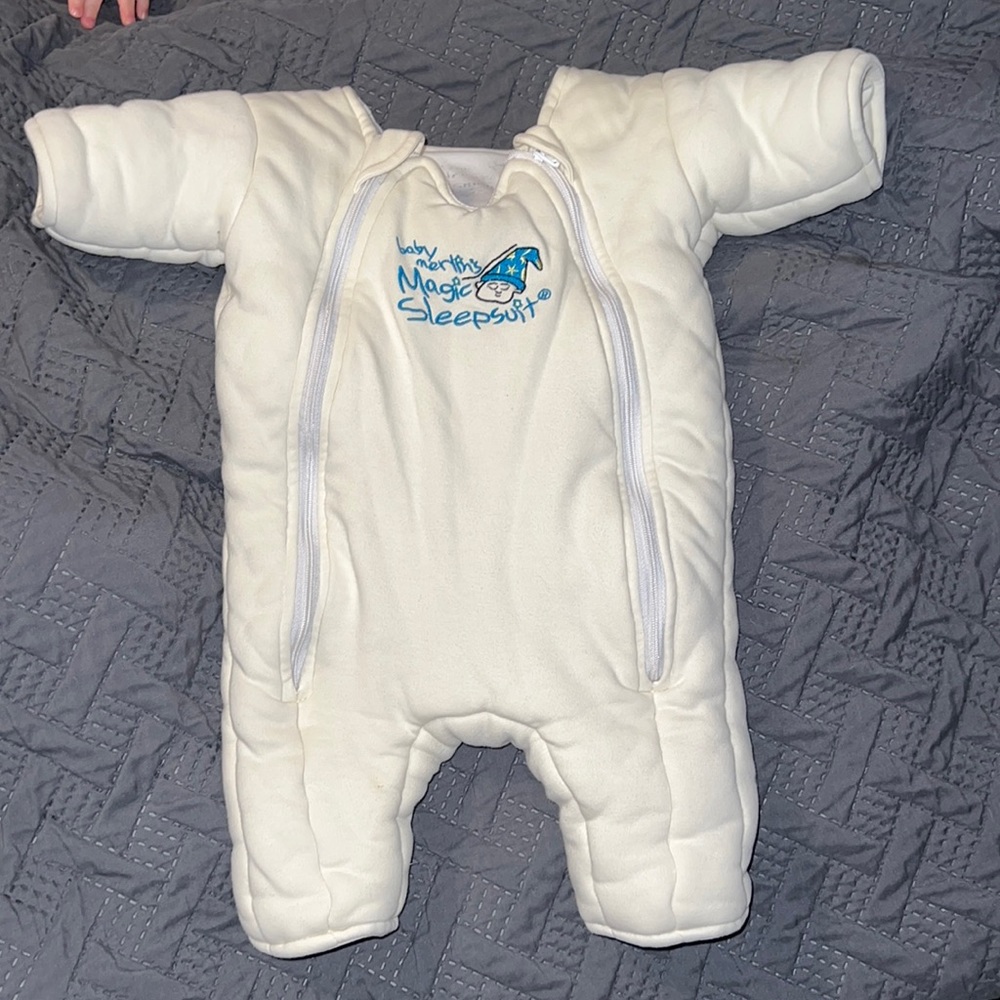 Baby Merlin’s magic sleep suit